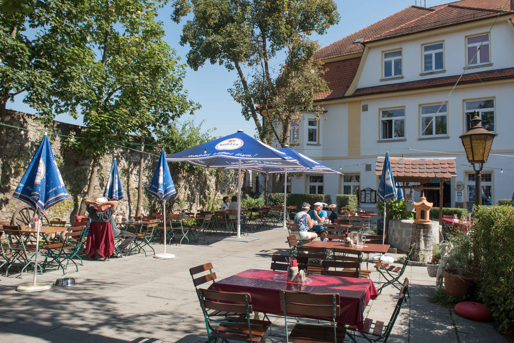 Gastgarten von den Klosterbräustuben